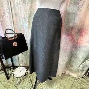 VTG 📌Distler Timeless Wrap Optic Long Skirt Easy to Combine with Blazer etc